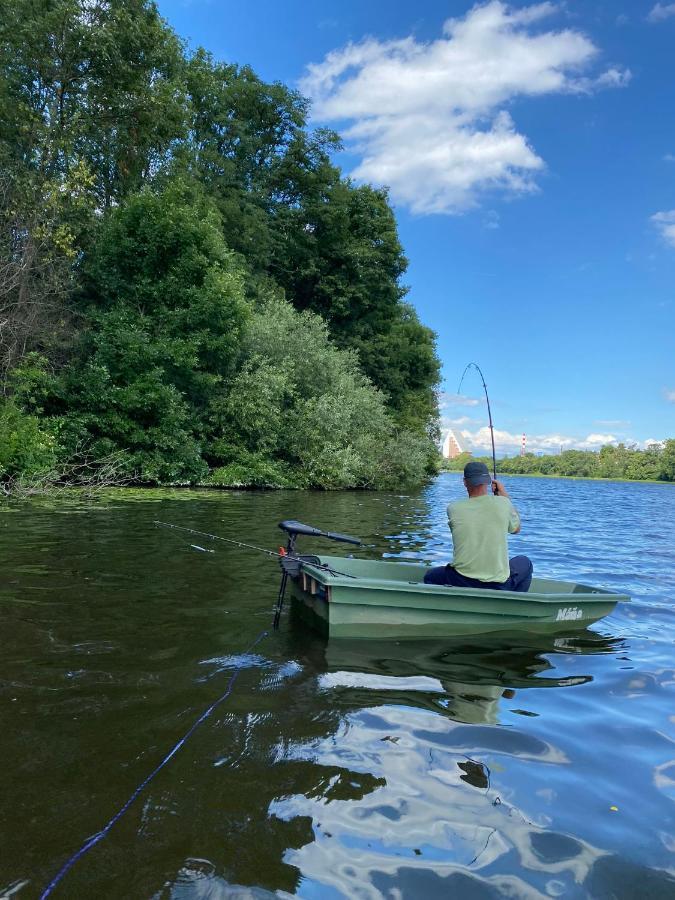 Zouw Hausboat Zakotven -Pouze Ubytovani Roudnice nad Labem Dış mekan fotoğraf
