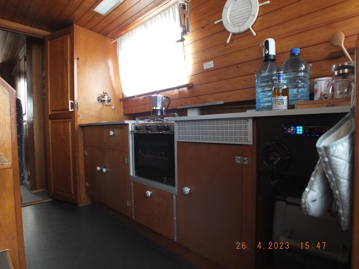 Zouw Hausboat Zakotven -Pouze Ubytovani Roudnice nad Labem Dış mekan fotoğraf